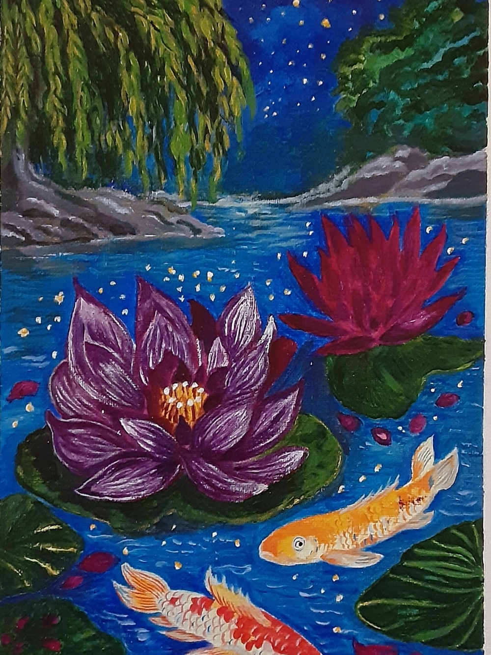 Acrylic painting commission - Picture 4 of 4